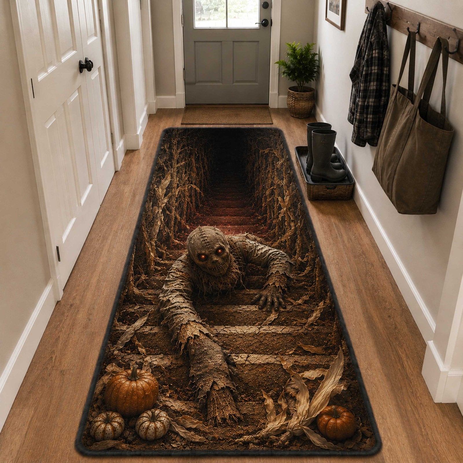 Phantom Rise Runner Carpet Runner Rug - Cute Pet Design | Animal Printed Runner Rug