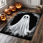 Phantom Veil area rug in a living room