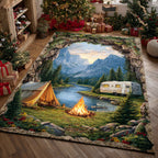 Pine Journey area rug in a living room