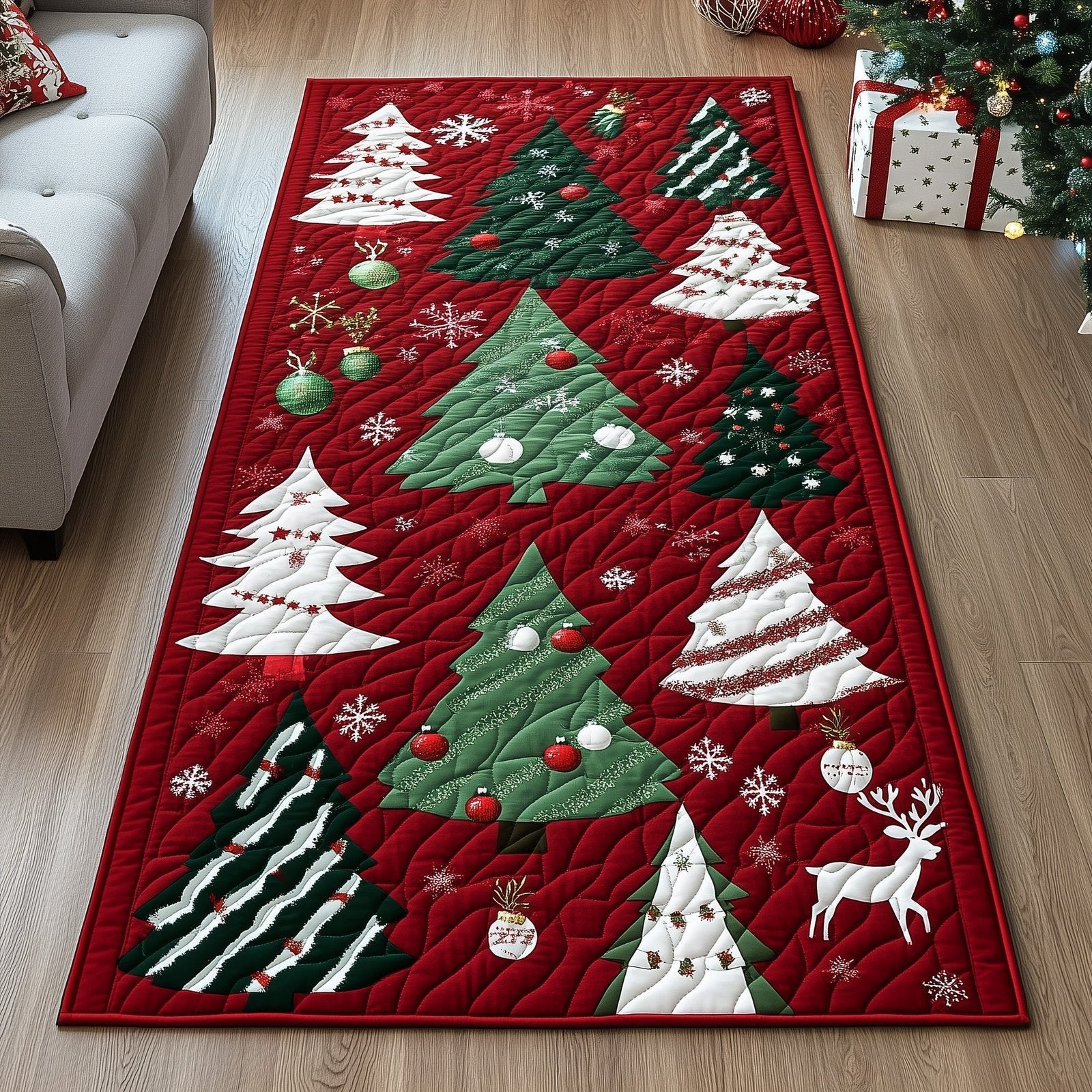 Pine Star Magic Runner Rug - Nature Design | Serene Runner Rug