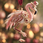Pink Paradise Christmas Ornament
