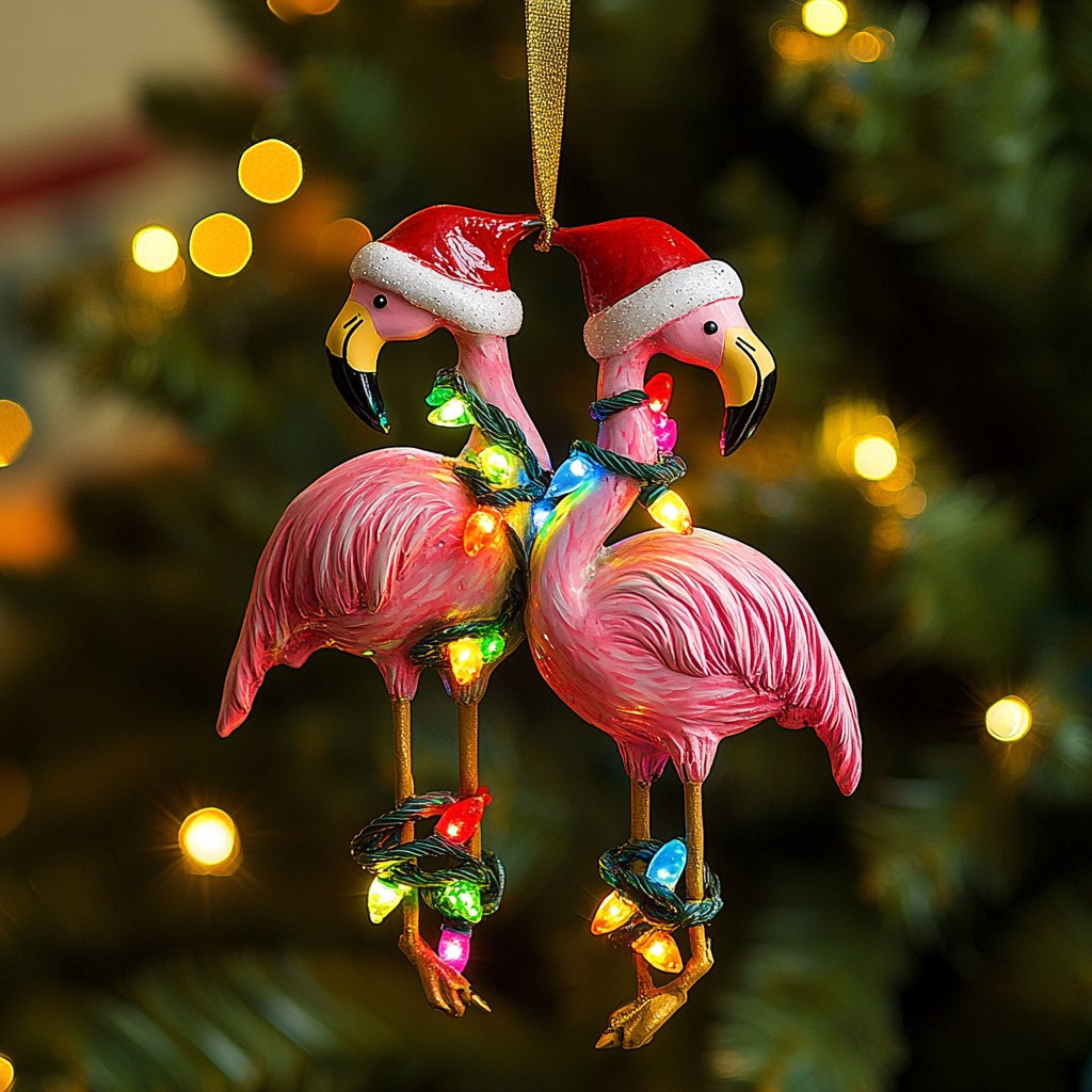 Scarlet Birdsong Christmas Ornament
