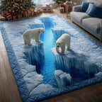 Polar Journey area rug in a living room