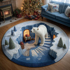 Polar Project Round Mat Rug - Nature Design | Serene Home Decor
