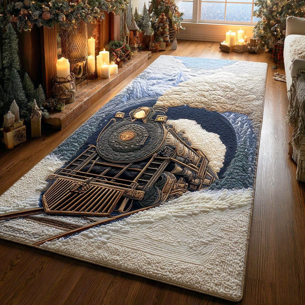 Polar Star Railway Runner Carpet Runner Rug - Cute Pet Design | Animal Printed Runner Rug