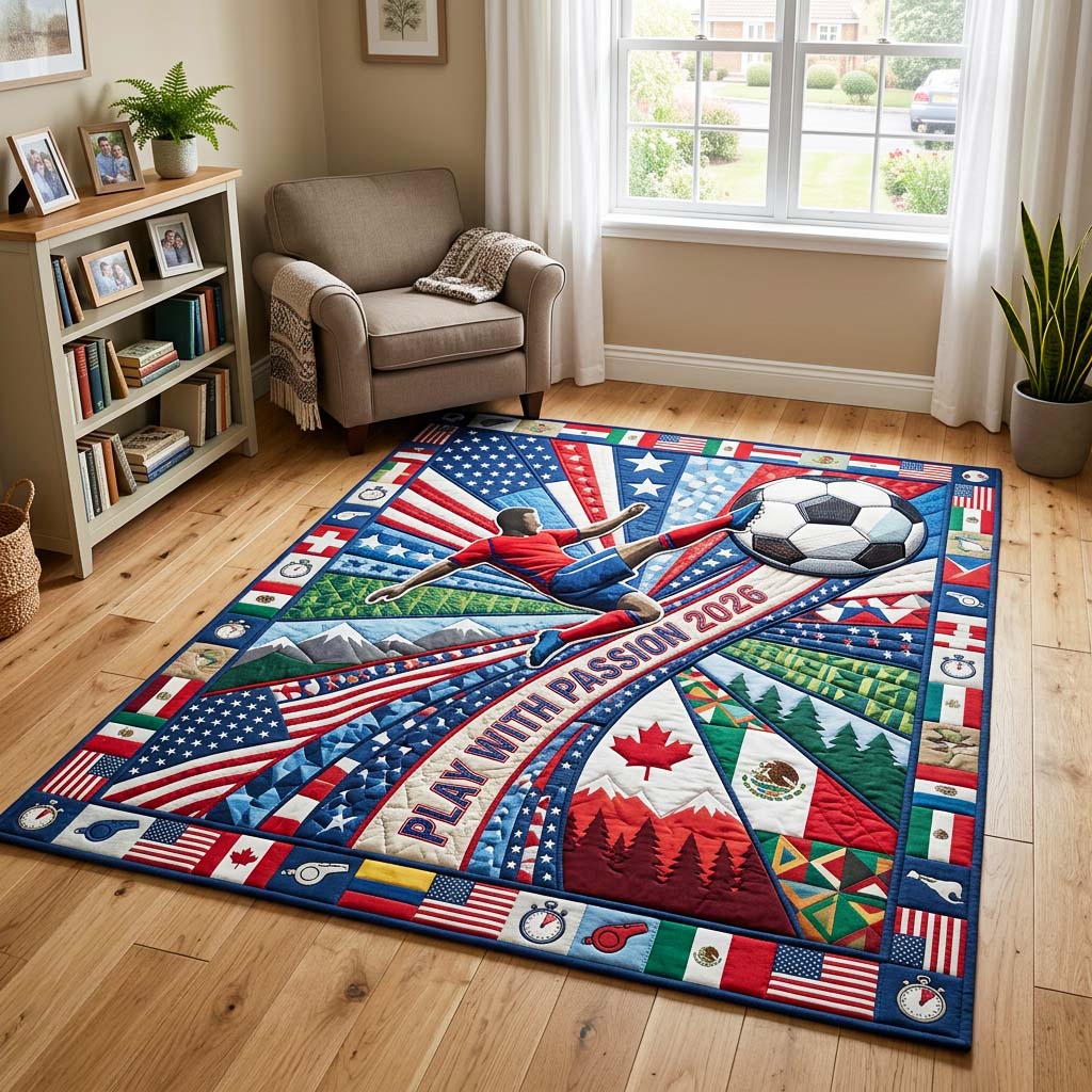 Power Strike area rug in a living room
