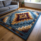Prairie Diamond area rug in a living room