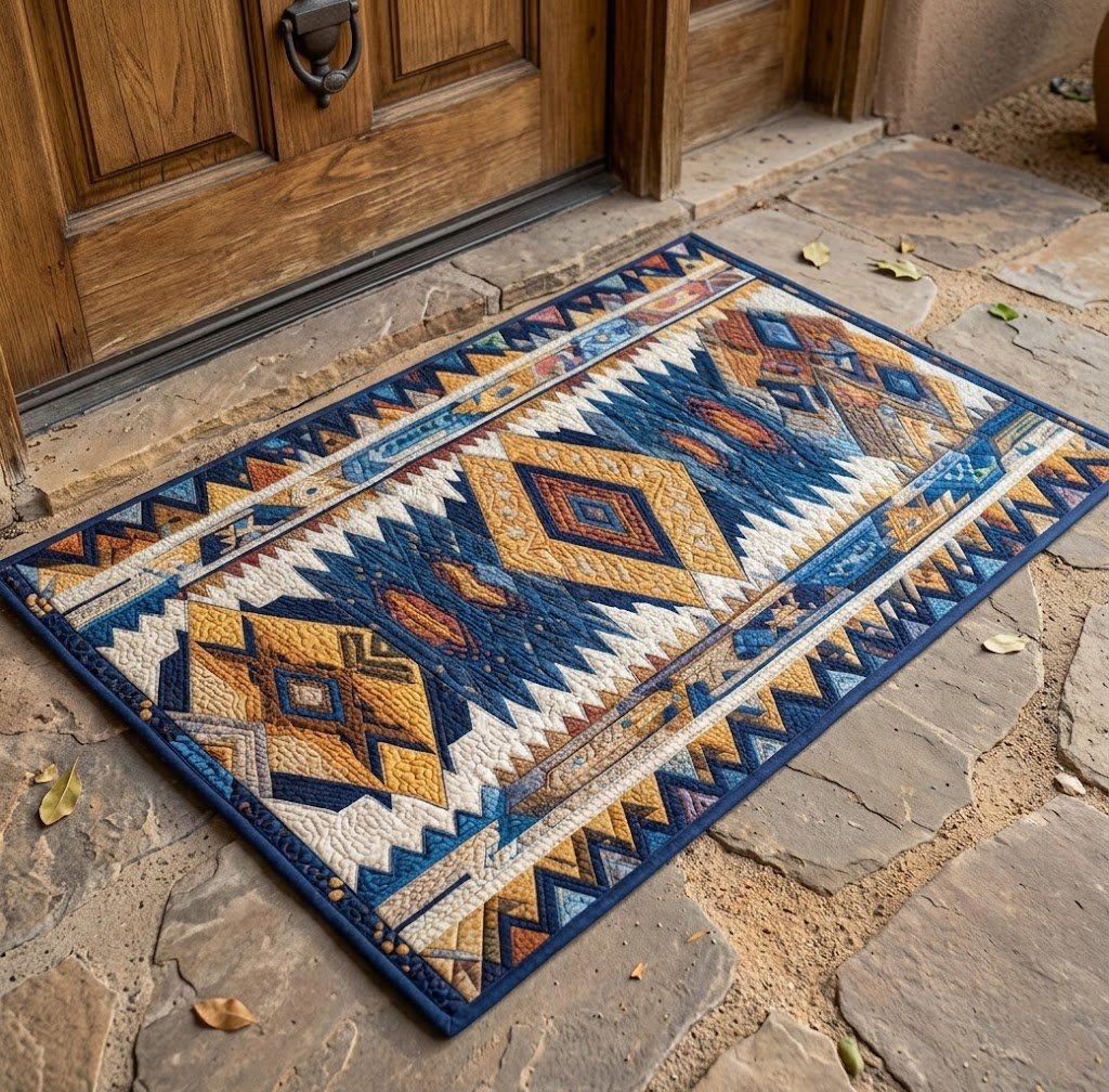 Prairie Weave Doormat - Nature Design | Printed Welcome Doormat