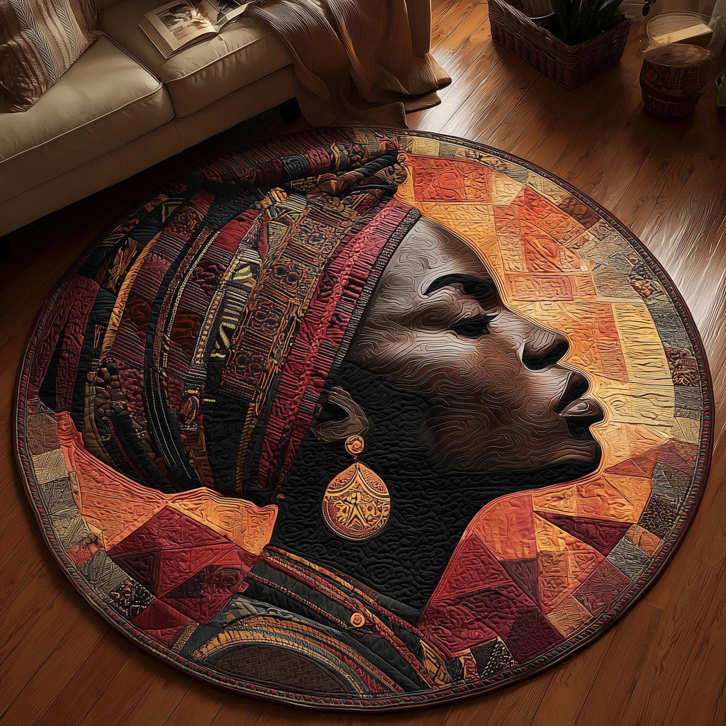 Proud Root Round Mat Rug - Nature Design | Serene Home Decor