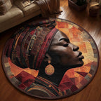 Proud Root Round Mat Rug - Nature Design | Serene Home Decor