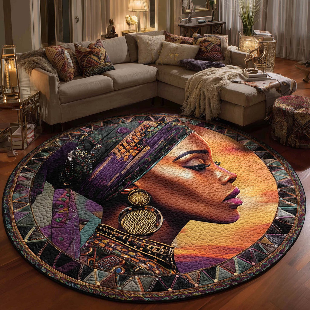 Proud Root Round Mat Rug - Nature Design | Serene Home Decor