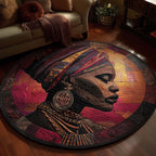 Proud Root Round Mat Rug - Nature Design | Serene Home Decor