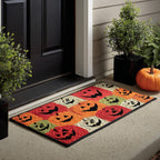 Pumpkin Crawl Doormat - Seasonal Holiday Design | Printed Welcome Doormat