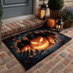 Pumpkin Escape Doormat - Seasonal Holiday Design | Printed Welcome Doormat