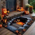 Pumpkin Passage Doormat - Seasonal Holiday Design | Printed Welcome Doormat