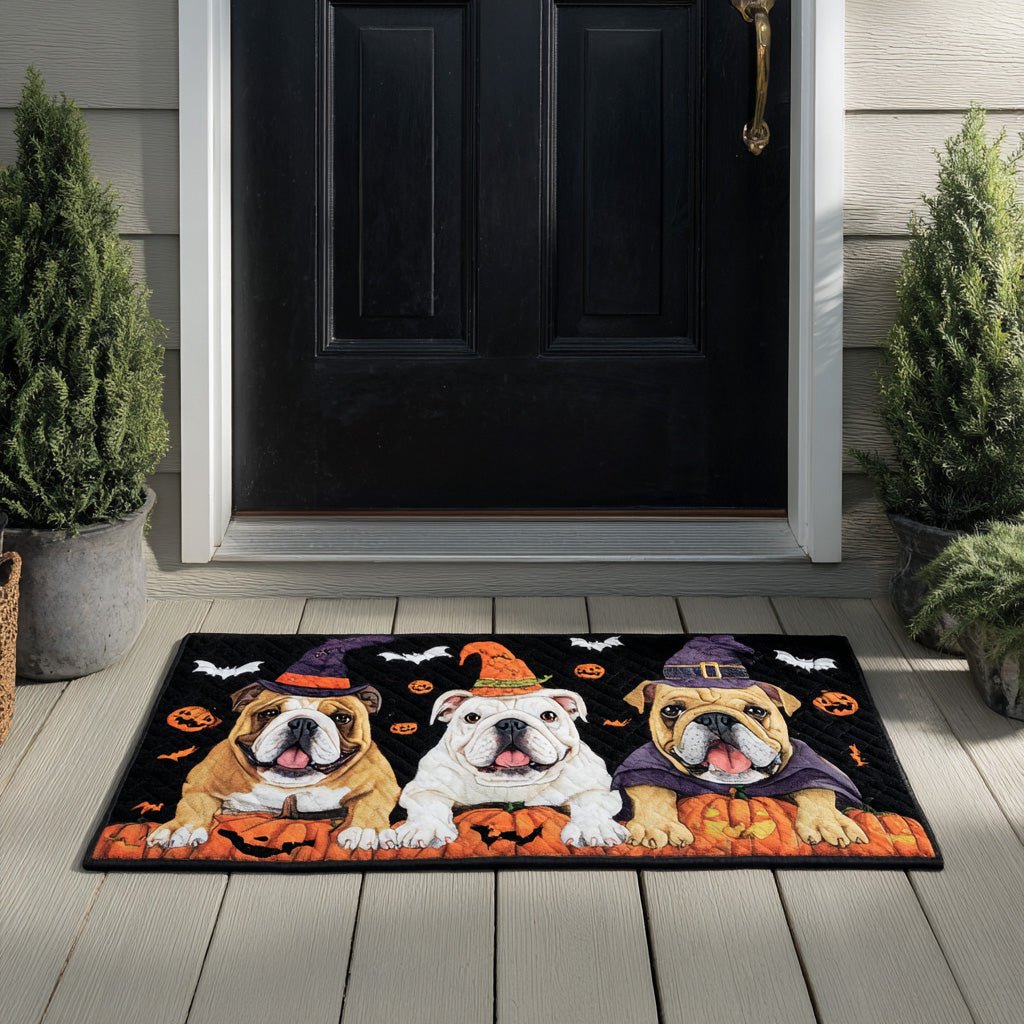 Pumpkin Paws Doormat - Seasonal Holiday Design | Printed Welcome Doormat