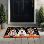 Pumpkin Paws Doormat - Seasonal Holiday Design | Printed Welcome Doormat