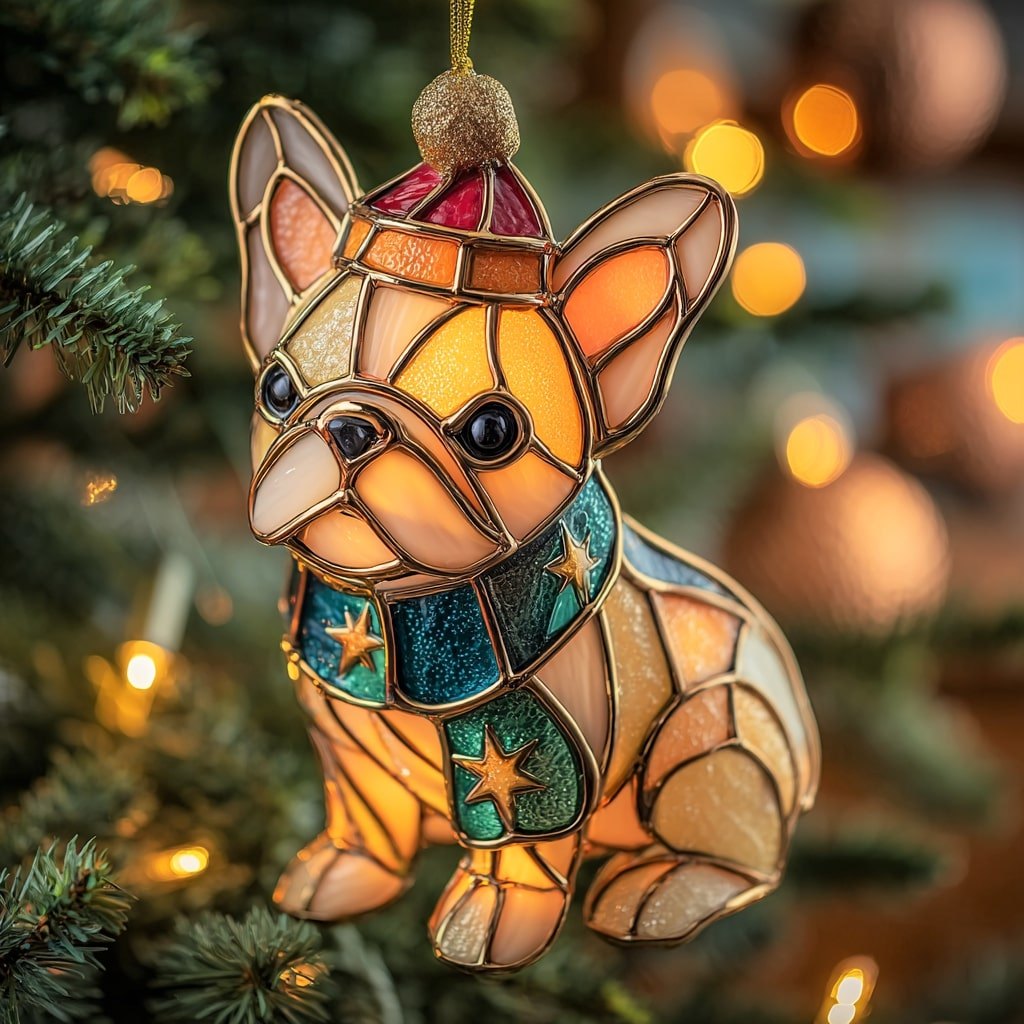 Puppy Joy Christmas Ornament