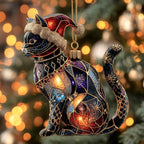 Purrfect Christmas Ornament