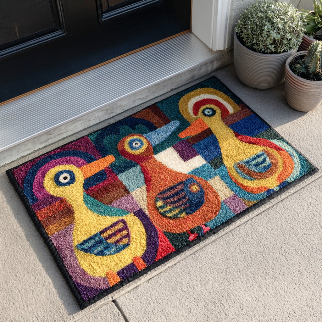 Quack Whimsy Doormat - Nature Design | Printed Welcome Doormat