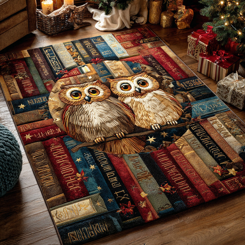 Quiet Lantern area rug in a living room