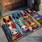 Quirky Burro Doormat - Nature Design | Printed Welcome Doormat