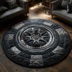 Racing Life Round Mat Rug - Nature Design | Serene Home Decor