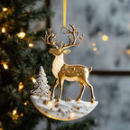 Cardinal Branches Christmas Ornament