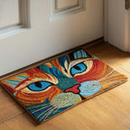Radiant Whiskers Doormat - Nature Design | Printed Welcome Doormat