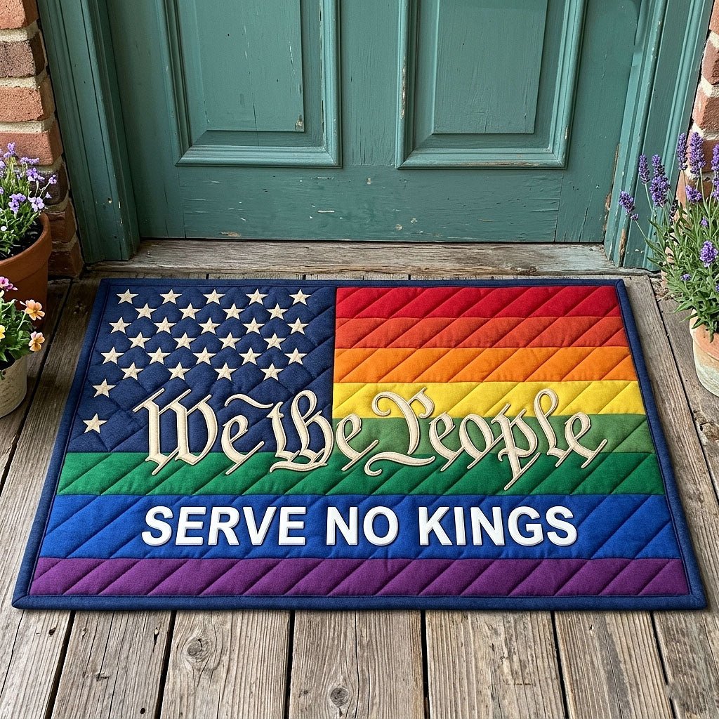 Rainbow Pride Doormat - Nature Design | Printed Welcome Doormat