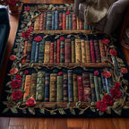 Reading Haven area rug in a living room