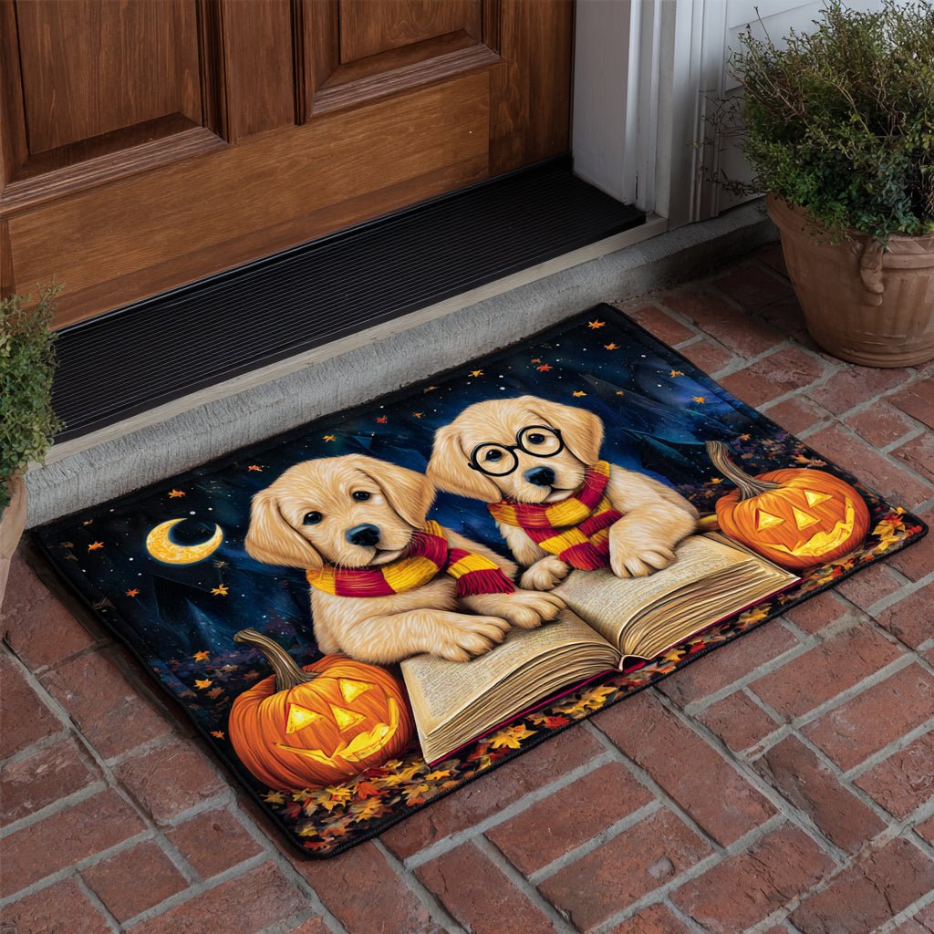 Reading Labrador Retriever Doormat - Cute Animal Design | Printed Welcome Doormat