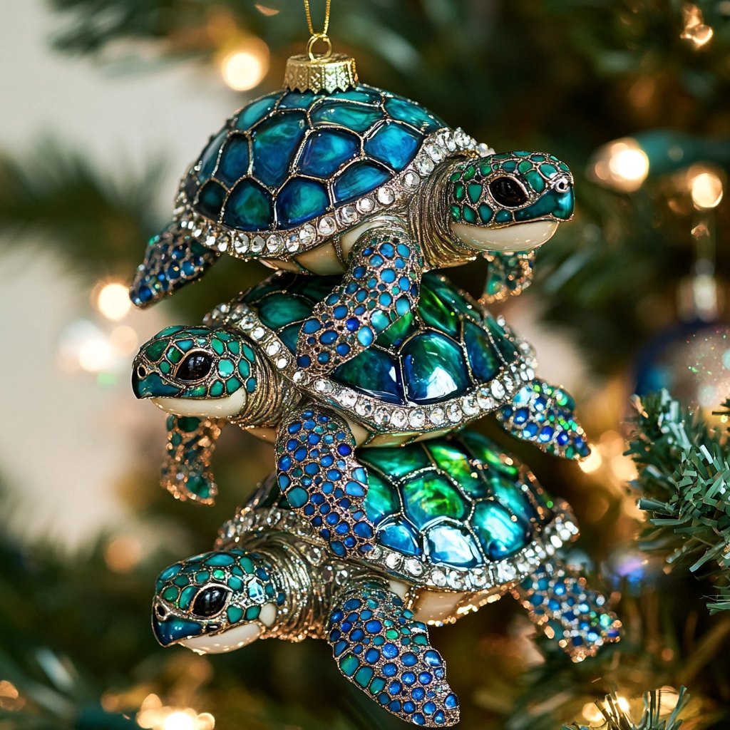 Power Peace Christmas Ornament