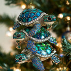 Power Peace Christmas Ornament