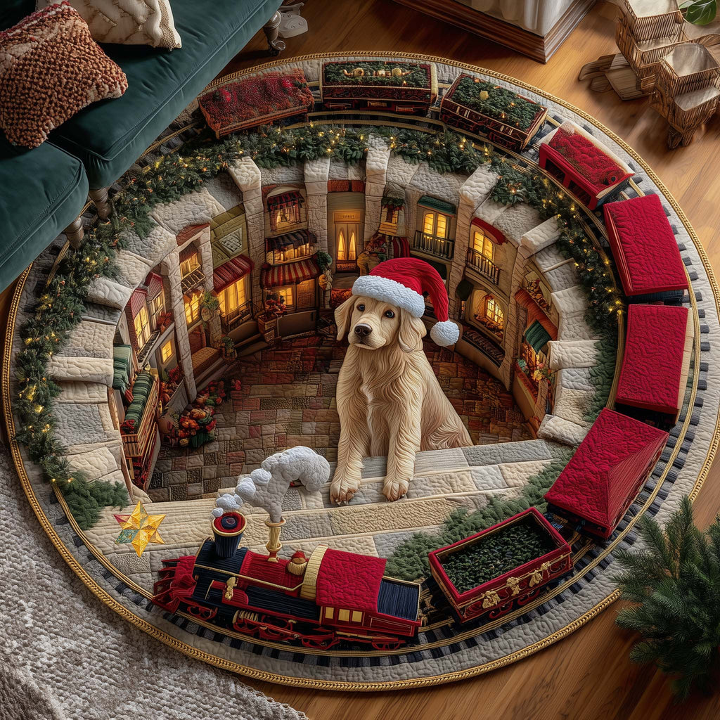 Retriever Magic Round Mat Rug