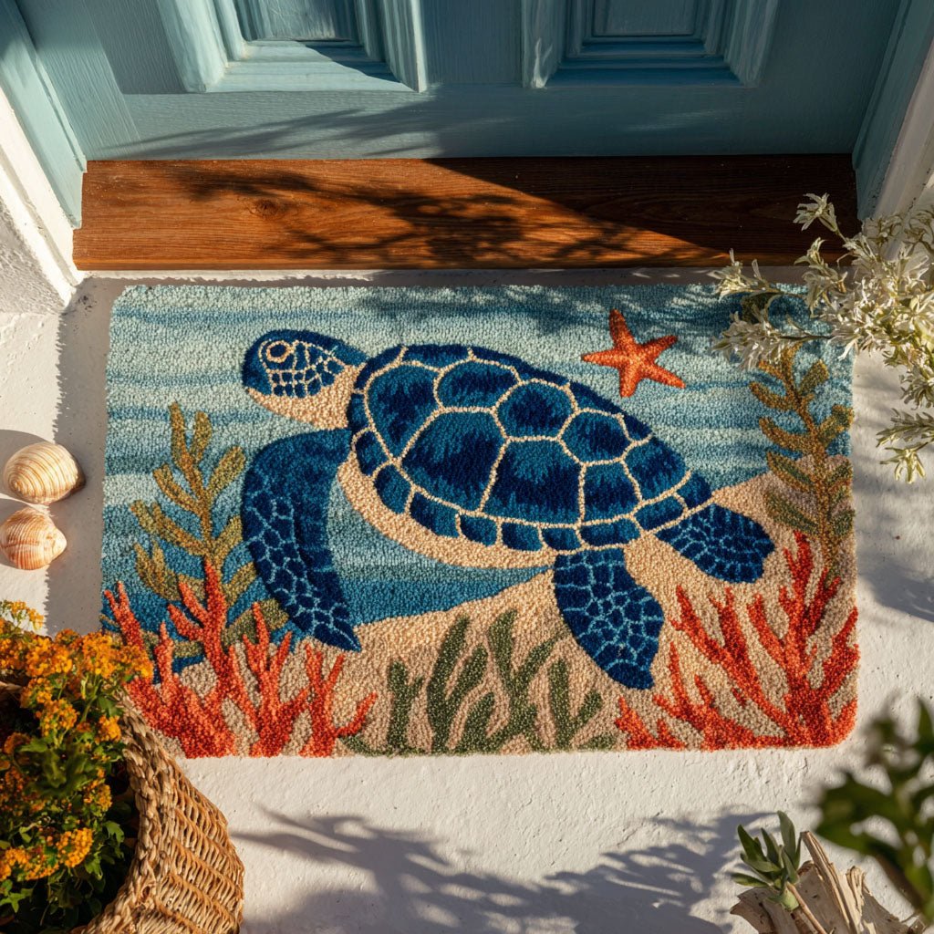Ripple Rider Doormat - Nature Design | Printed Welcome Doormat