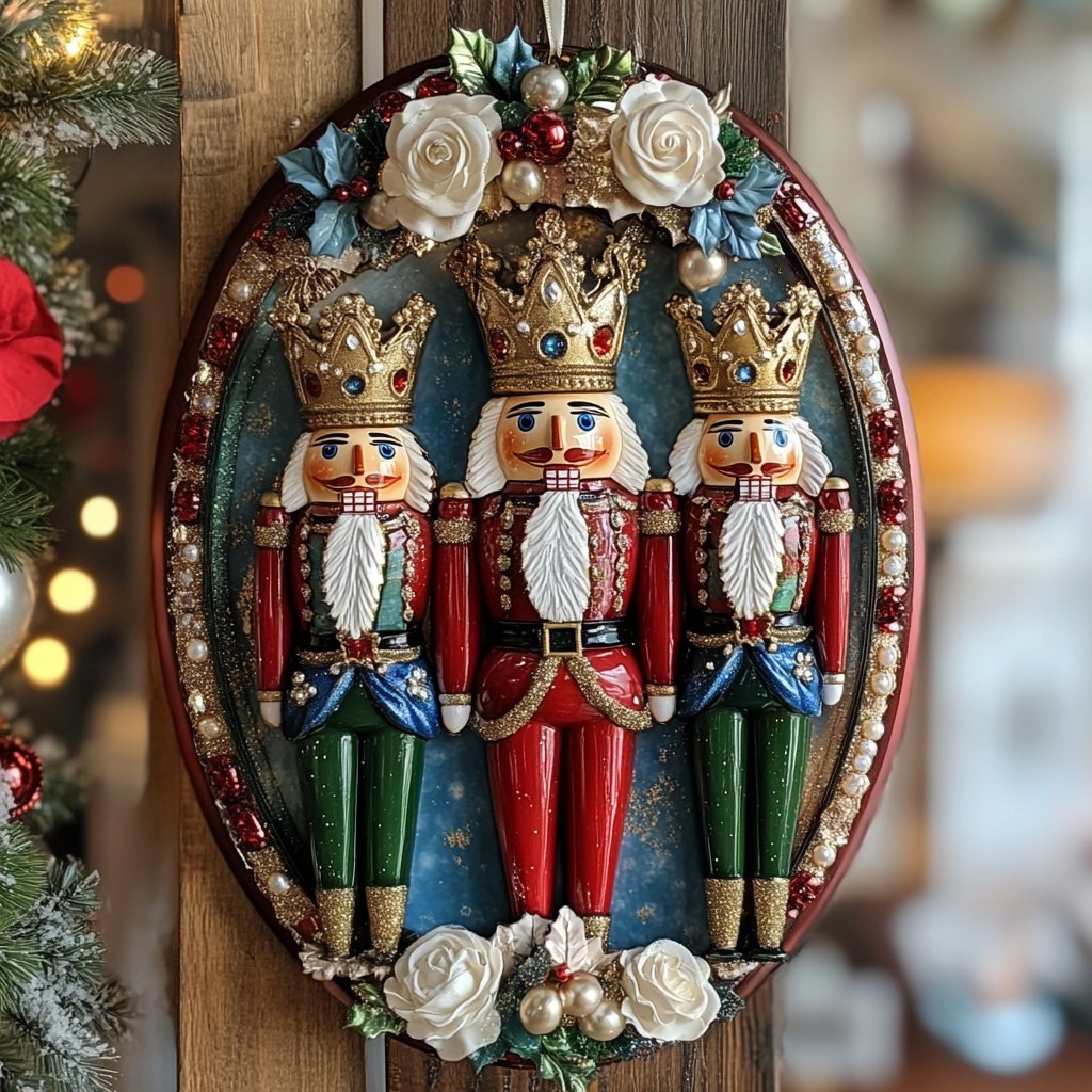 Whiskered Wonderland Cat Christmas Ornament