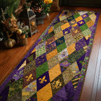 Royal Masquerade Runner Carpet Runner Rug - Cute Pet Design | Animal Printed Runner Rug