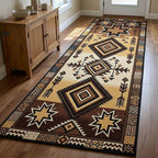 Rustic Canyon Runner Rug - Nature Design | Serene Runner Rug