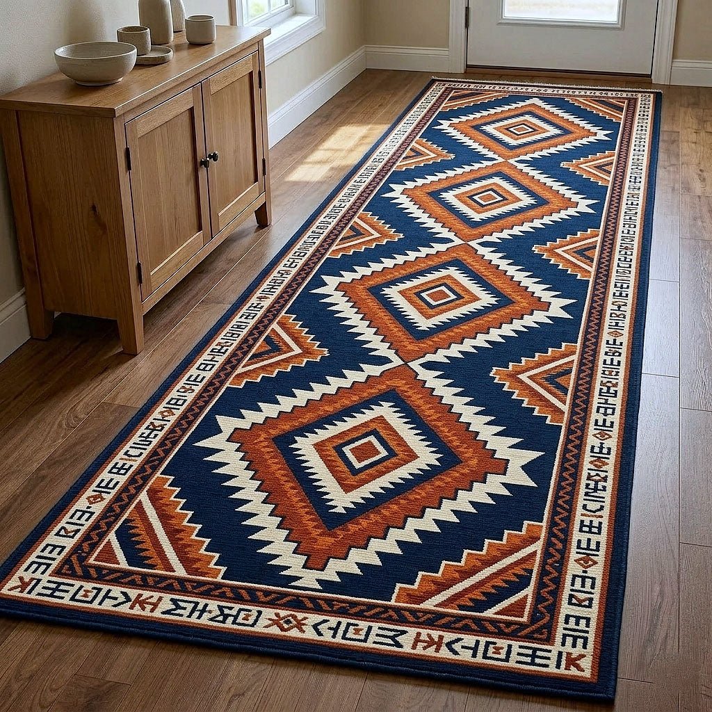 Rustic Canyon Runner Rug - Nature Design | Serene Runner Rug