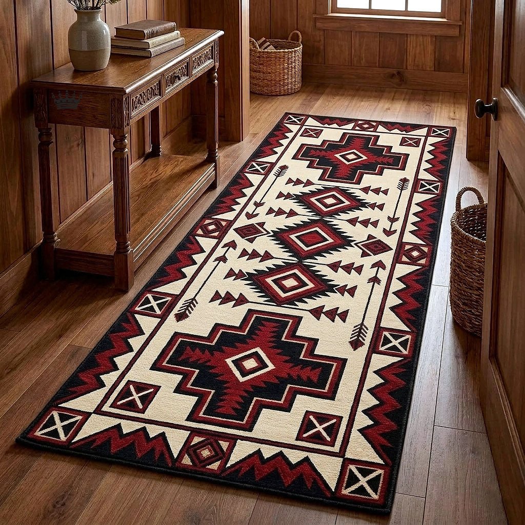 Rustic Canyon Runner Rug - Nature Design | Serene Runner Rug
