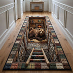 Rustic Guardian Runner Rug - Nature Design | Serene Runner Rug