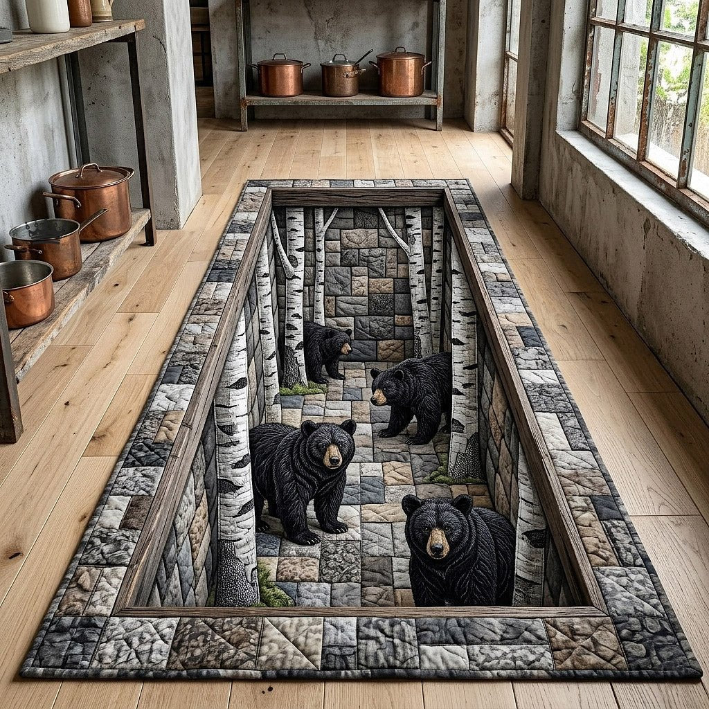 Rustic Guardian Runner Rug - Nature Design | Serene Runner Rug