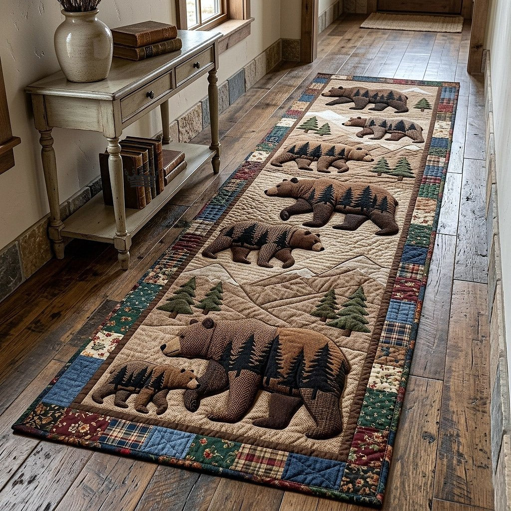 Rustic Guardian Runner Rug - Nature Design | Serene Runner Rug
