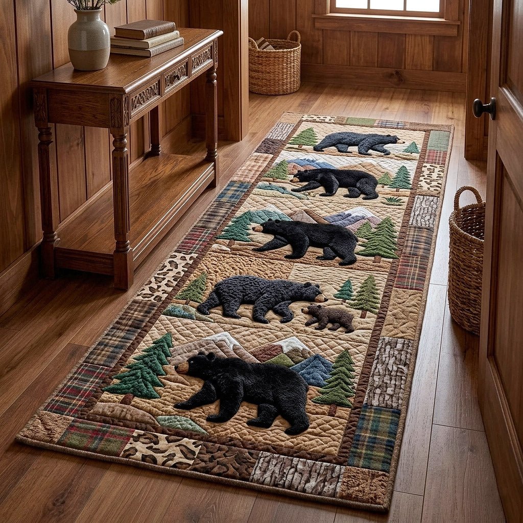 Rustic Guardian Runner Rug - Nature Design | Serene Runner Rug