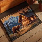 Rustic Paw Doormat - Nature Design | Printed Welcome Doormat