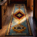 Rustic Trail Runner Carpet Runner Rug - Cute Pet Design | Animal Printed Runner Rug