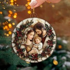 Sun Kissed Sunflower Christmas Ornament