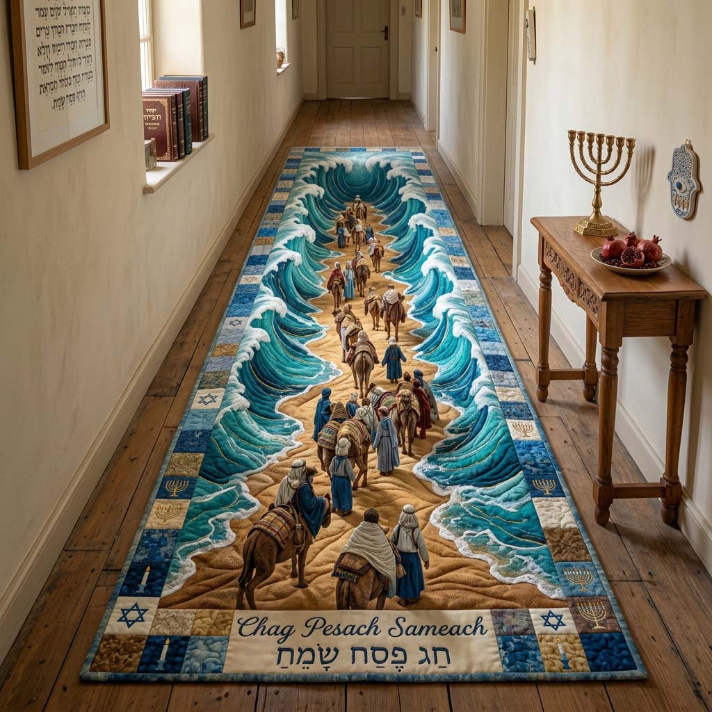 Sacred Journey Runner Rug - Nature Design | Serene Runner Rug