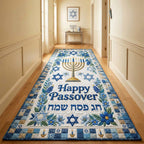 Sacred Passover Runner Rug - Nature Design | Serene Runner Rug